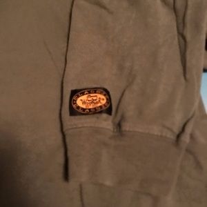 Mens 100% cotton green jersey